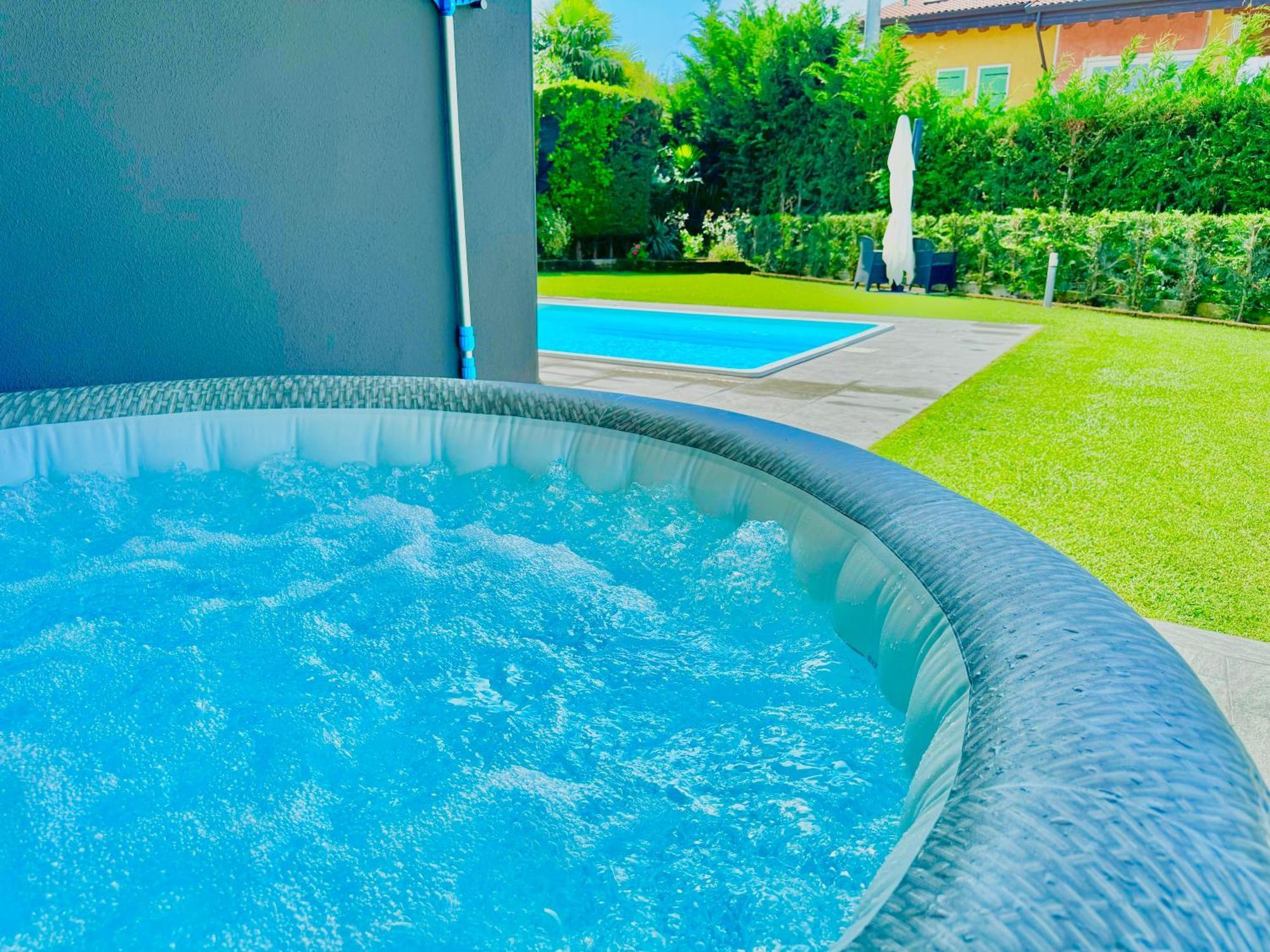 Lhv Garda Lake - Private Pool And Spa Бардолино Экстерьер фото