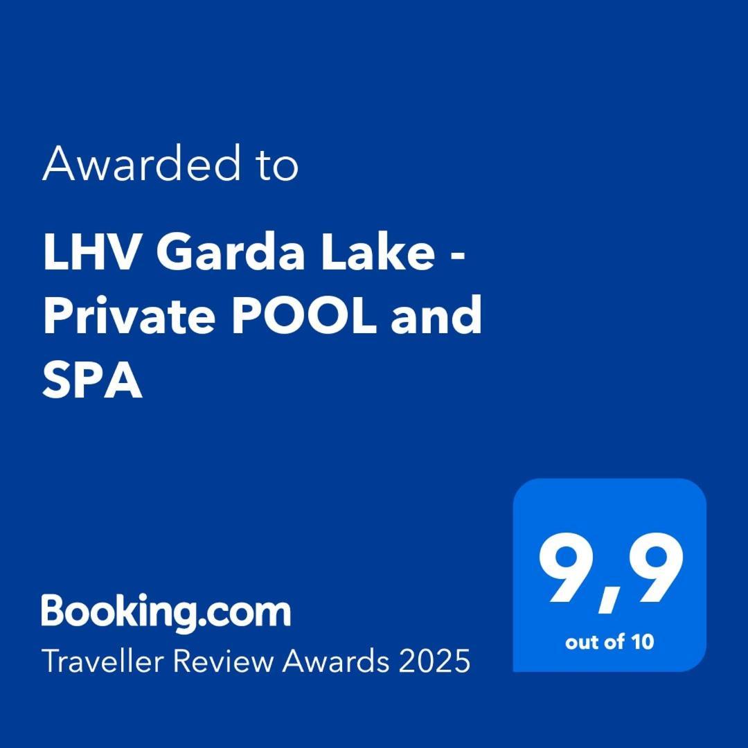 Lhv Garda Lake - Private Pool And Spa Бардолино Экстерьер фото